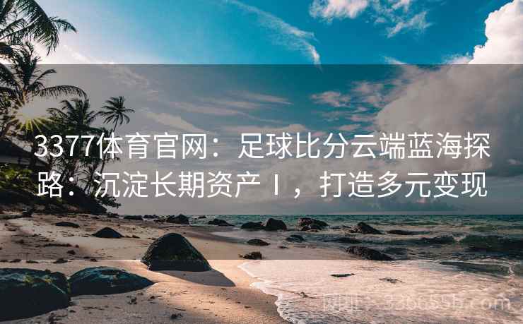 3377体育官网：足球比分云端蓝海探路：沉淀长期资产Ⅰ，打造多元变现