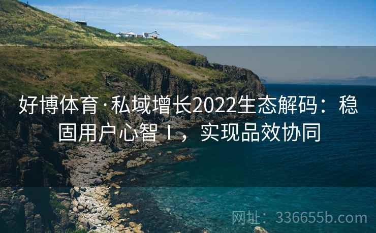 好博体育·私域增长2022生态解码：稳固用户心智Ⅰ，实现品效协同