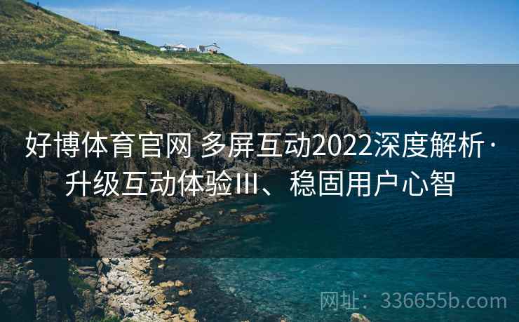 好博体育官网 多屏互动2022深度解析·升级互动体验Ⅲ、稳固用户心智